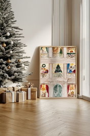 Wallity Pintura Decorativa Enmarcada 33 x 48 cm